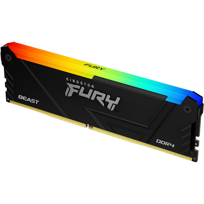 Memorie RAM Kingston FURY Beast RGB, DDR4 SDRAM, 3200 MHz, 8GB, KF432C16BB2A/8