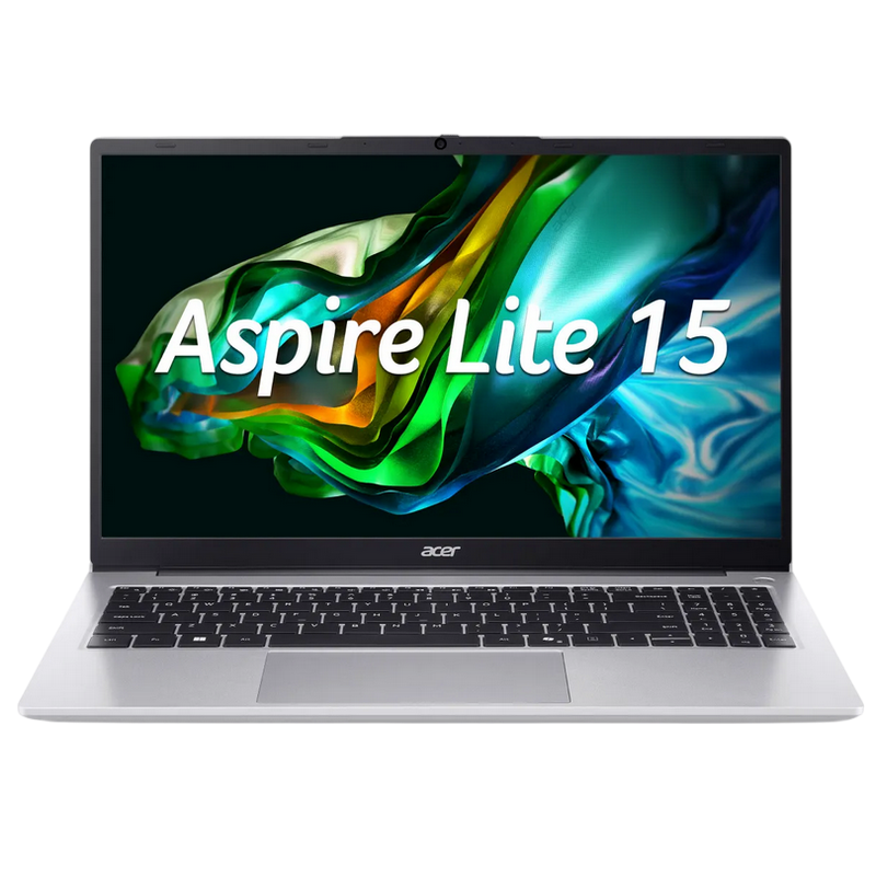 Laptop 15,6" Acer Aspire Lite 15 AL15-41P, Light Silver, AMD Ryzen 7 5700U, 16GB/512GB, Linux eShell