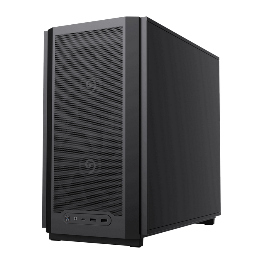 Placă de extensie Gamemax F36 Dark, Micro-ATX, Fără PSU, Negru