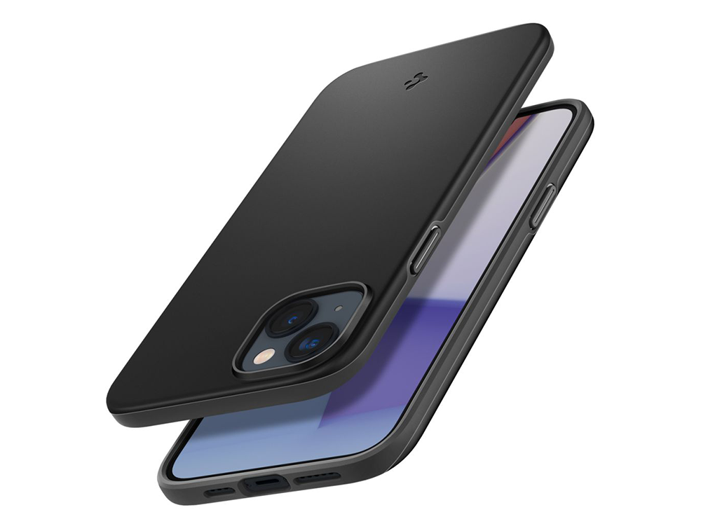 Чехол Spigen iPhone 14 Plus, Thin Fit, Чёрный