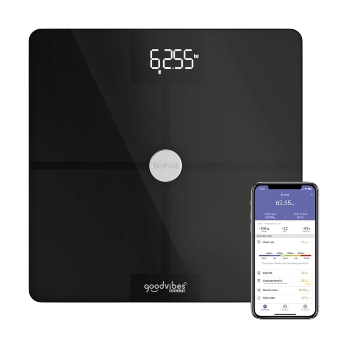 Cântar de podea tefal bm9660s1, negru Thumbnail 7