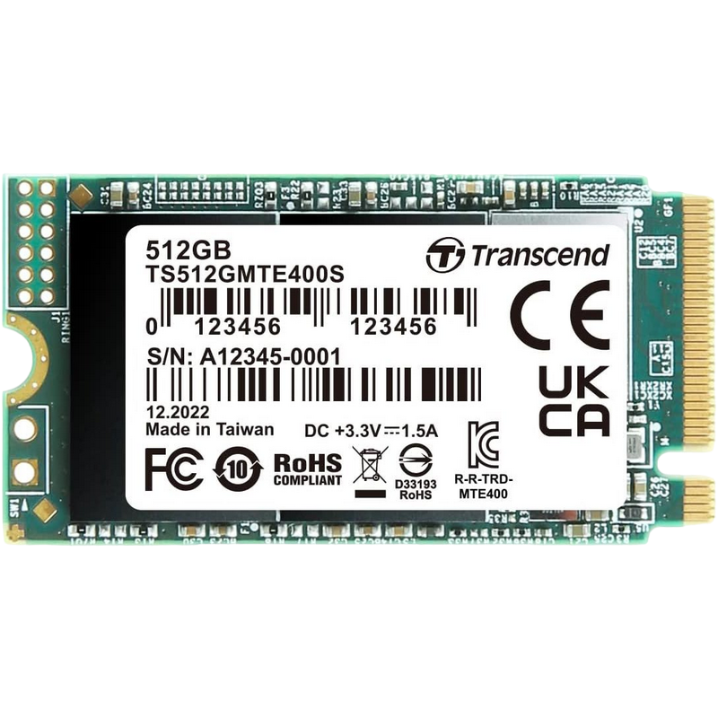 Unitate SSD Transcend MTE400S, 512GB, TS512GMTE400S