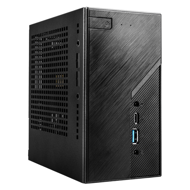 Mini PC ASRock DESKMINI 470/B/BB, Intel Socket 1200, Black