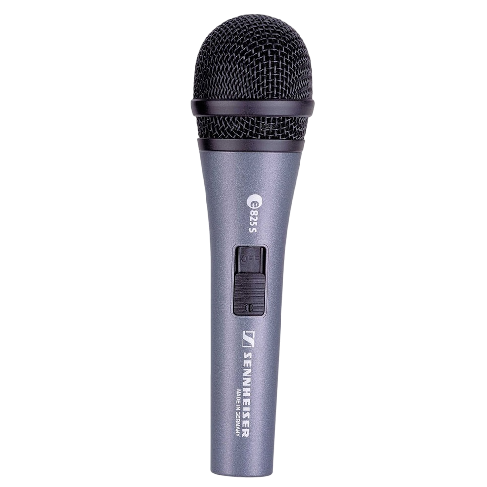 Microphone  Sennheiser "E 825-S". 80 – 15000 Hz, cable XLR-3
