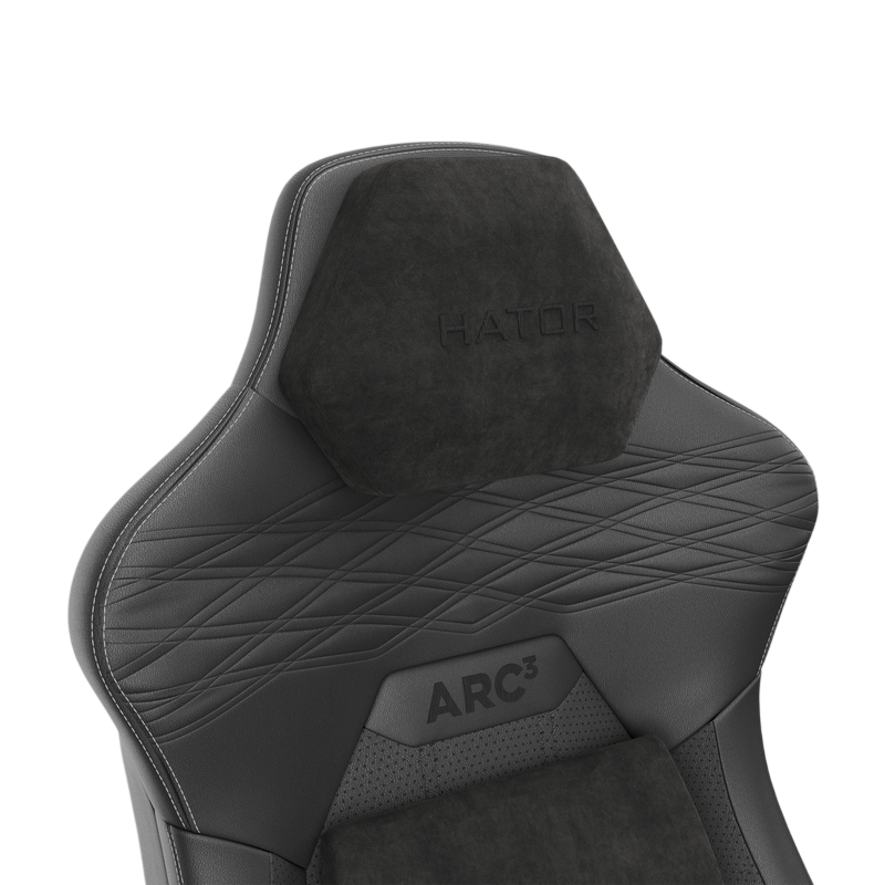 Scaun Gaming HATOR Arc 3 XL PU Piele Negru