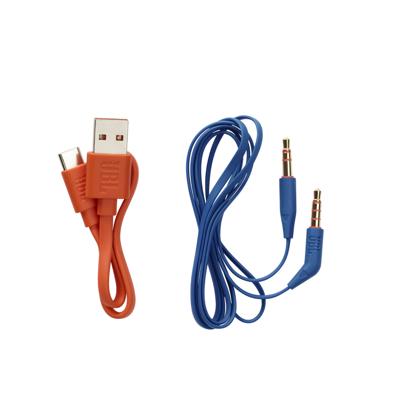 Headphones  Bluetooth JBL JR460NC, Kids On-ear, Blue