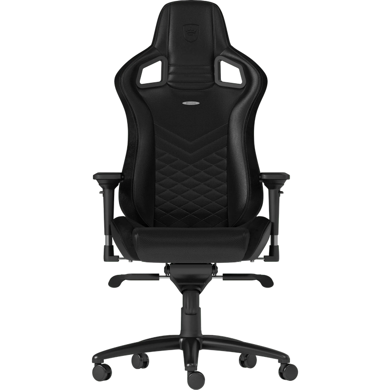 Игровое кресло Noblechairs Epic, Искусственная кожа, Черный/Красный