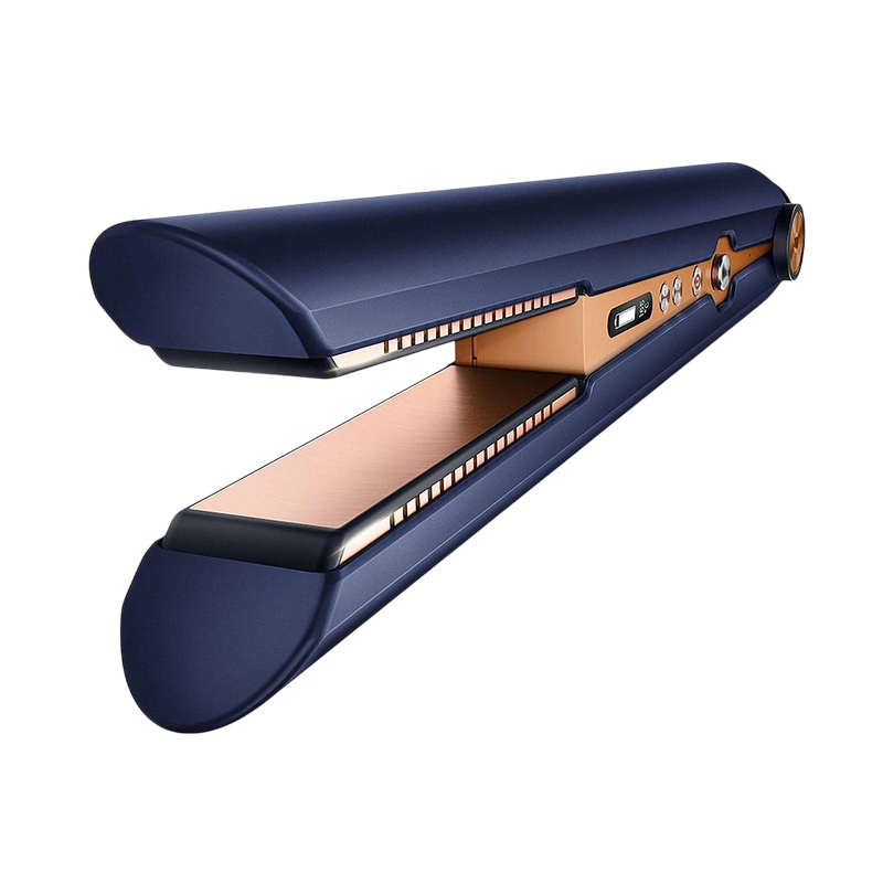 Placă de îndreptat părul Dyson Corrale HS07, Prussian Blue | Bright Copper