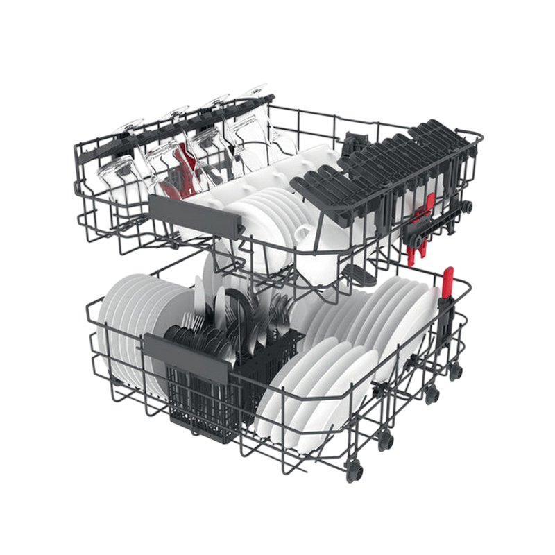 Mașină de spălat vase Whirlpool WFC 3C26 P X Oțel inoxidabil