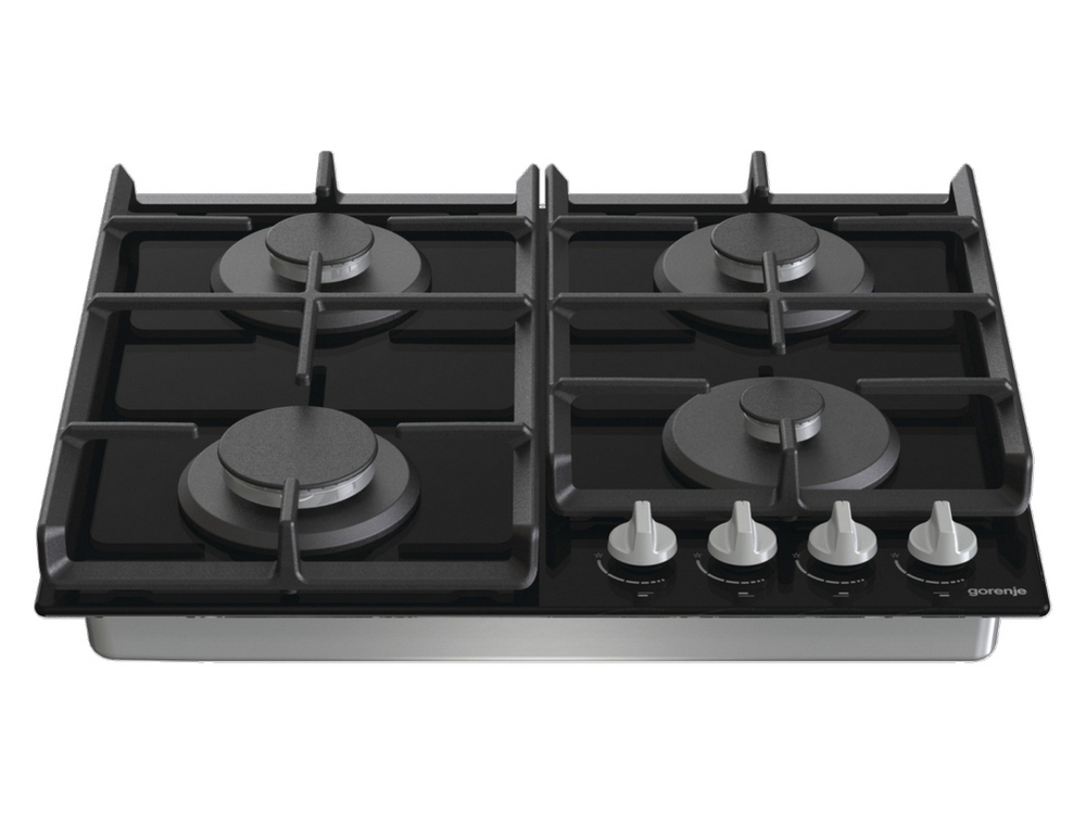 Газовая варочная панель Gorenje GT 641 EXB, Чёрный