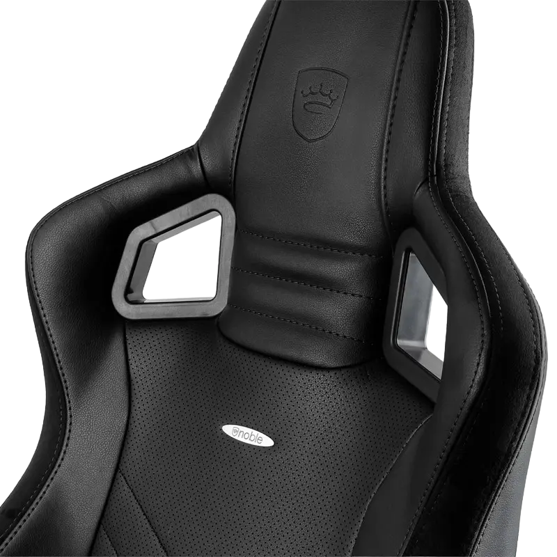 Игровое кресло Noblechairs Epic, Искусственная кожа, Черный/Красный