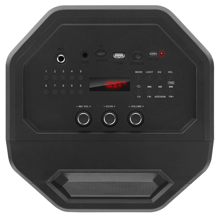Портативная колонка SVEN PS-650, Чёрный