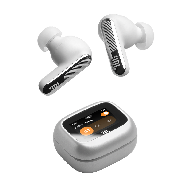 Căști Bluetooth JBL LIVE Beam 4 Argintiu