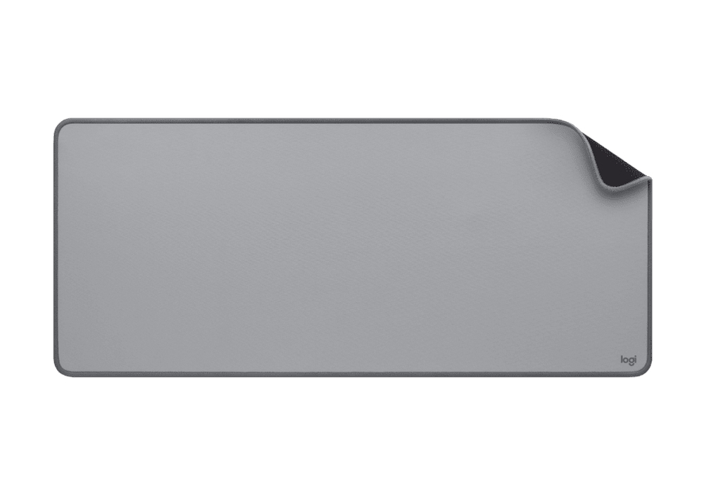 Игровой коврик для мыши Logitech Desk Mat, Large, Серый