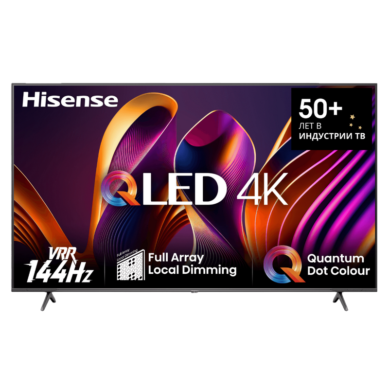 55" QLED SMART TV Hisense 55E7NQ PRO, 3840x2160 4K UHD, VIDAA U7.0, Negru