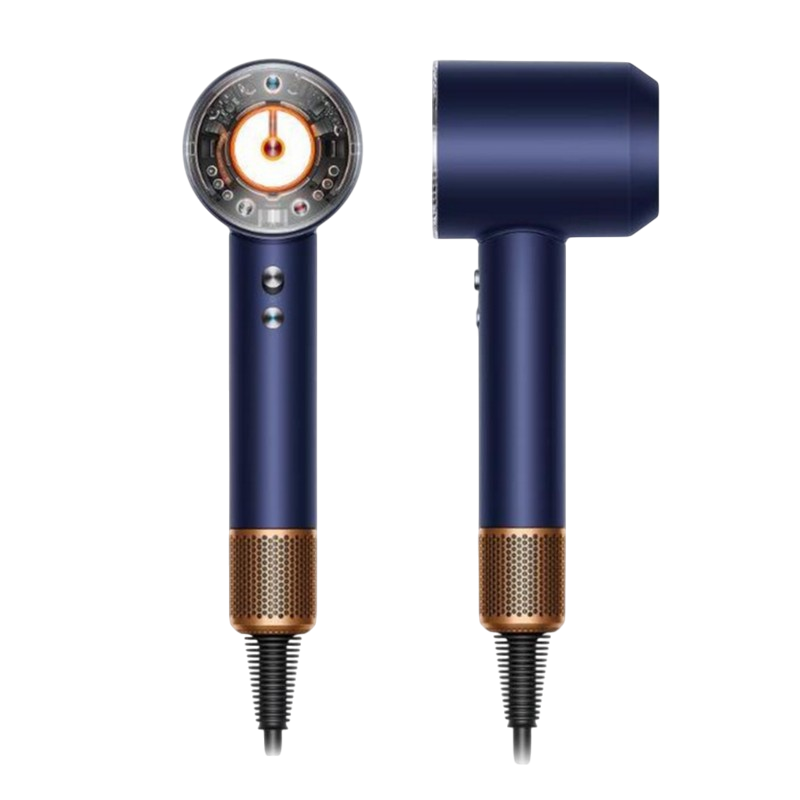 Uscător de păr Dyson Supersonic Nural HD16 Straight+Wavy Prussian Blue | Rich Copper
