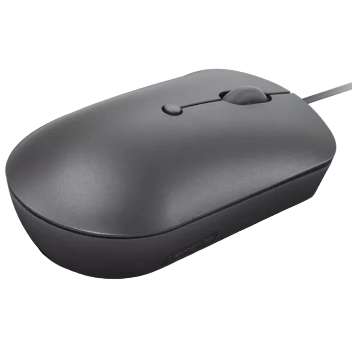 Lenovo 540 USB-C Compact Wired Mouse (Storm Grey)