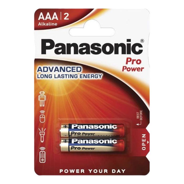 Батарейки Panasonic LR03XEG, AAA, 2шт.