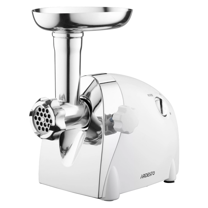 Mașină de tocat carne ardesto mga-2000w, alb | argintiu Thumbnail 3