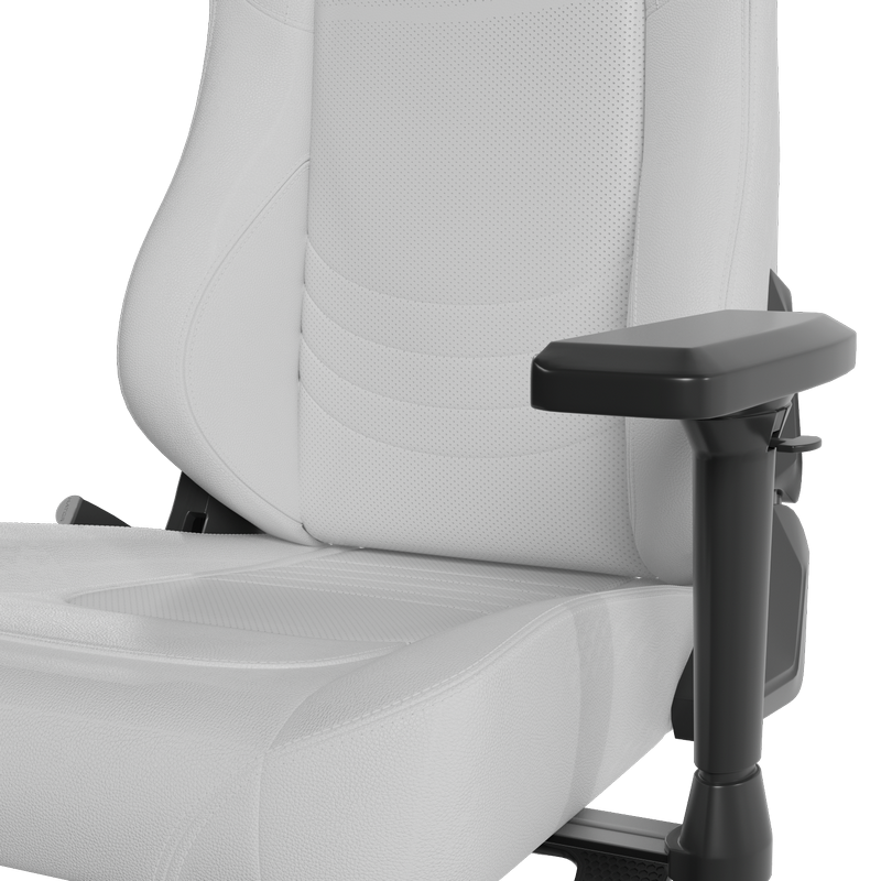 Scaun Gaming HATOR Darkside 3L Pro PU Piele Alb