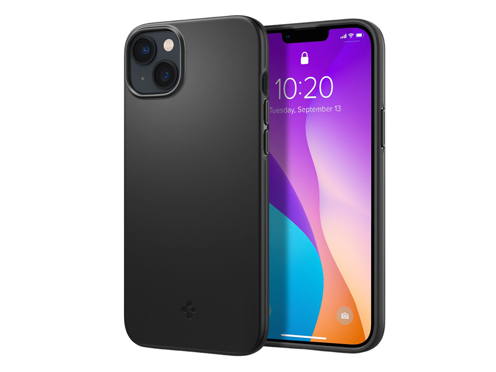 Чехол Spigen iPhone 14 Plus, Thin Fit, Чёрный