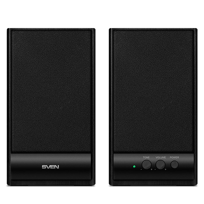 Компьютерные колонки 2.0 SVEN SPS-608, Чёрный