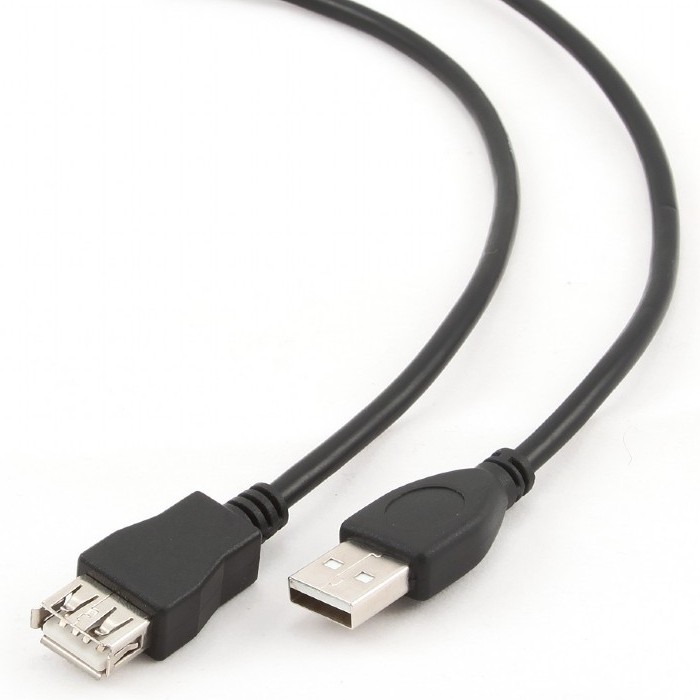 Cable USB, USB AM/AF, 3.0 m, USB2.0, Cablexpert, CCP-USB2-AMAF-10