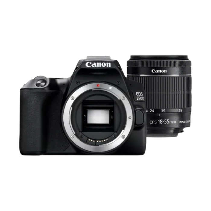 Зеркальный фотоаппарат Canon EOS 250D, Чёрный