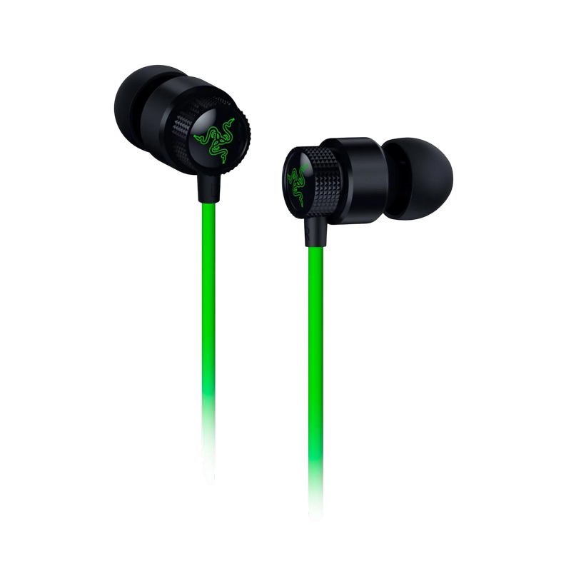 Наушники Razer Hammerhead V3 Чёрный | Зелёный