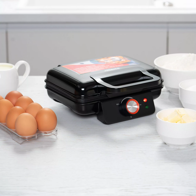 Вафельница ardesto sm-l100lwaffl, чёрный Thumbnail 6