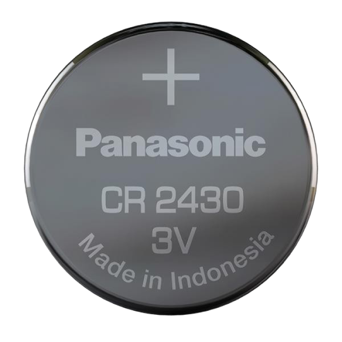 Дисковые батарейки Panasonic CR-2430EL, CR2430, 1шт.