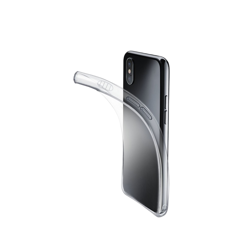 Чехол Cellularline Fine - iPhone XS/X, Прозрачный