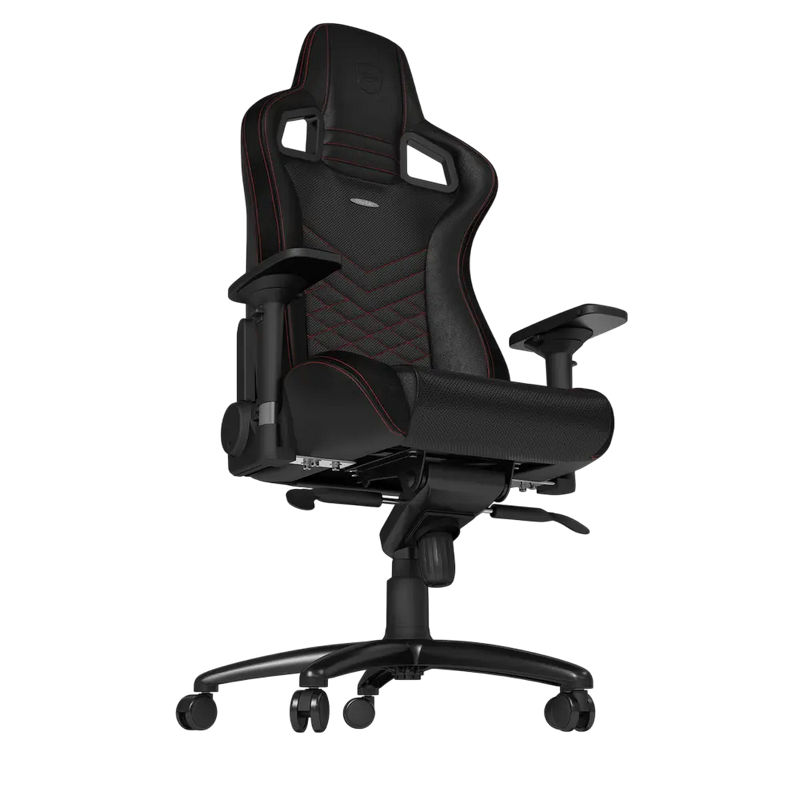 Игровое кресло Noblechairs Epic, Искусственная кожа, Черный/Красный