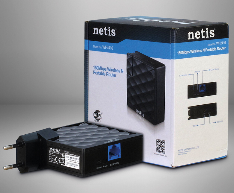 Portable Wi-Fi N Netis Router, 