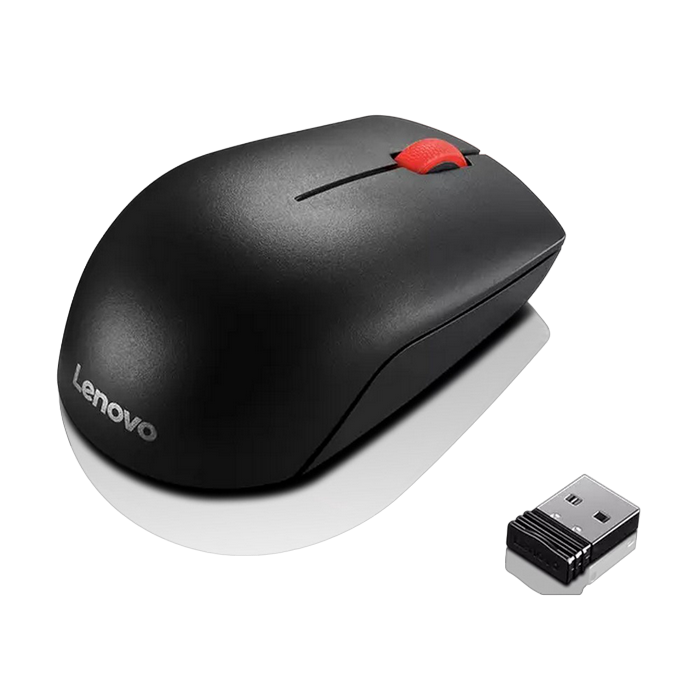 Беcпроводная мышь Lenovo Essential Compact, Чёрный