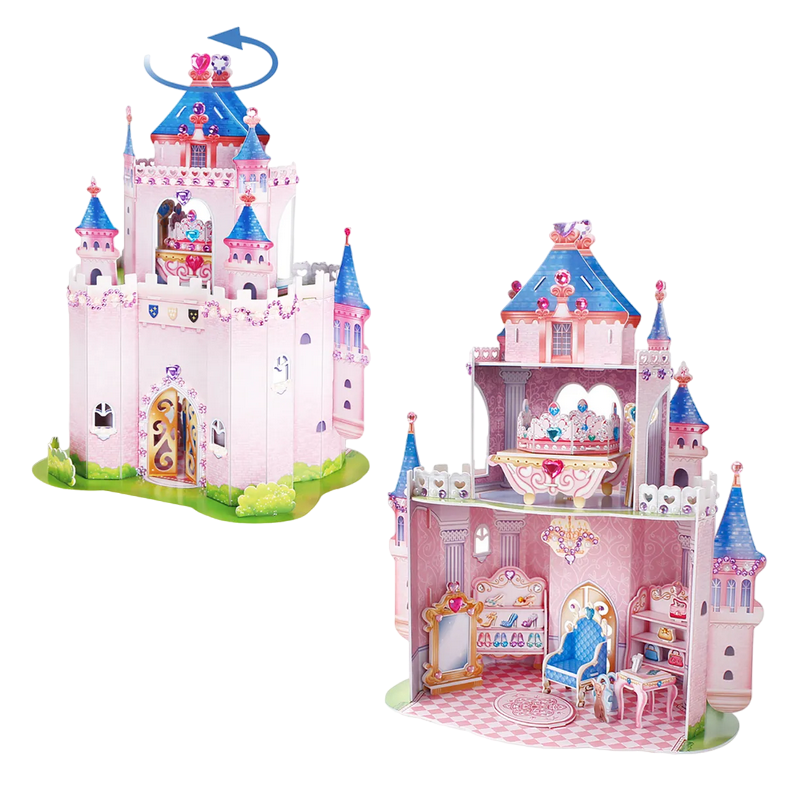 3D Puzzle “Gradina Secreta a Printesei”, 92 elemente