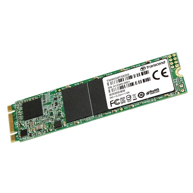 Накопитель SSD Transcend 820S, 480Гб, TS480GMTS820S