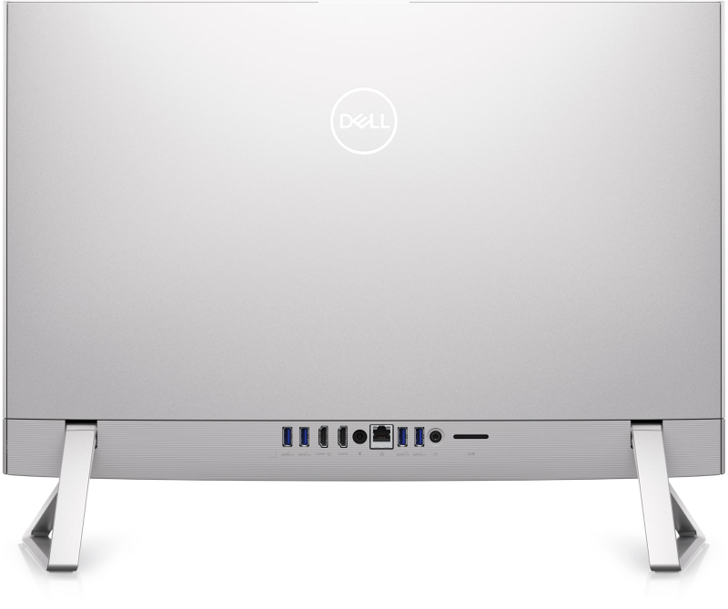 Computer All-in-One DELL Inspiron 5410, 23,8", Intel Core i5-1235U, 8GB/1280GB, Windows 11 Home, Pearl White