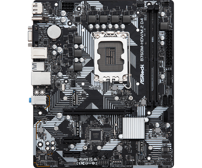 MB S1700 ASRock B760M-HDV/M.2 D4  mATX