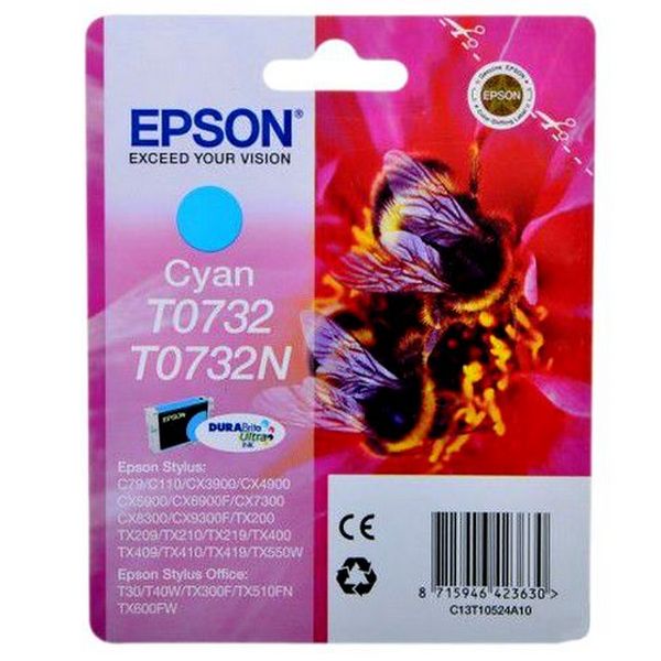 SALE_Ink Cartridge Epson T10524A10/T07324A cyan