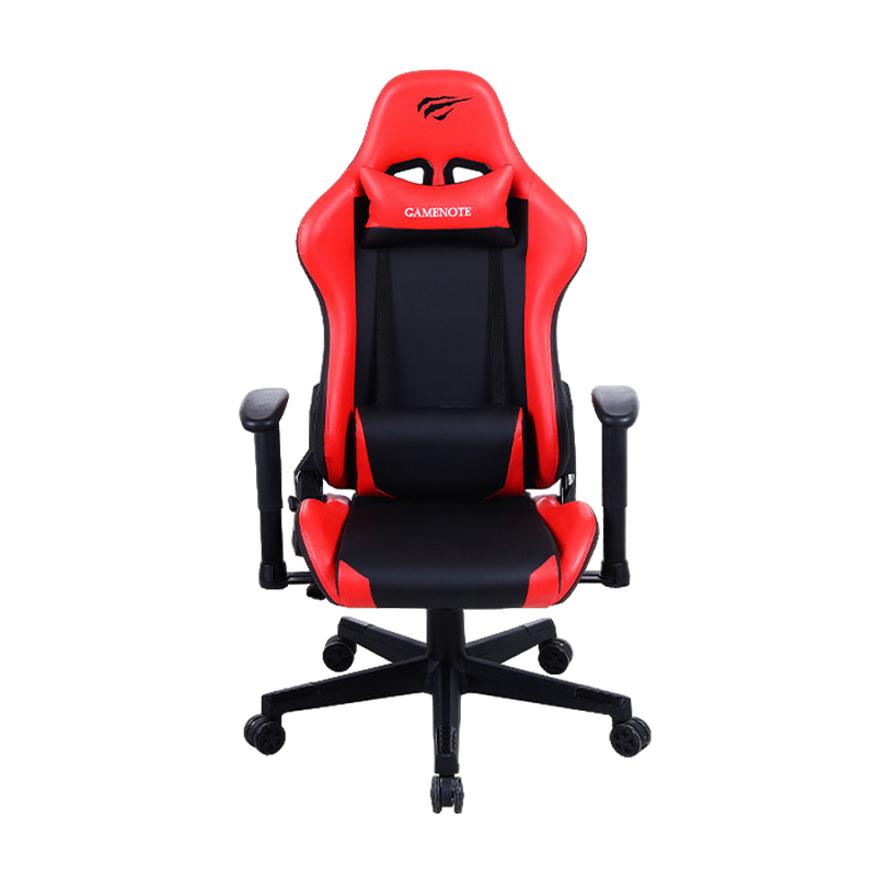 Scaun Gaming Havit GC938, PU Piele, Negru | Roșu