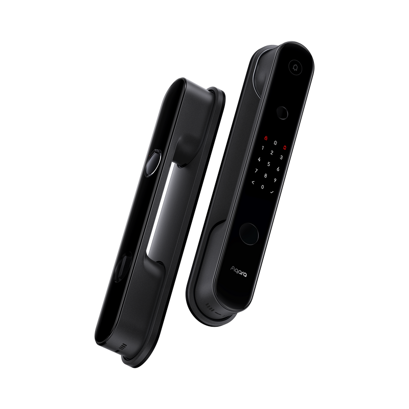 Încuietoare inteligentă AQARA Door Lock D100 Zigbee, Negru