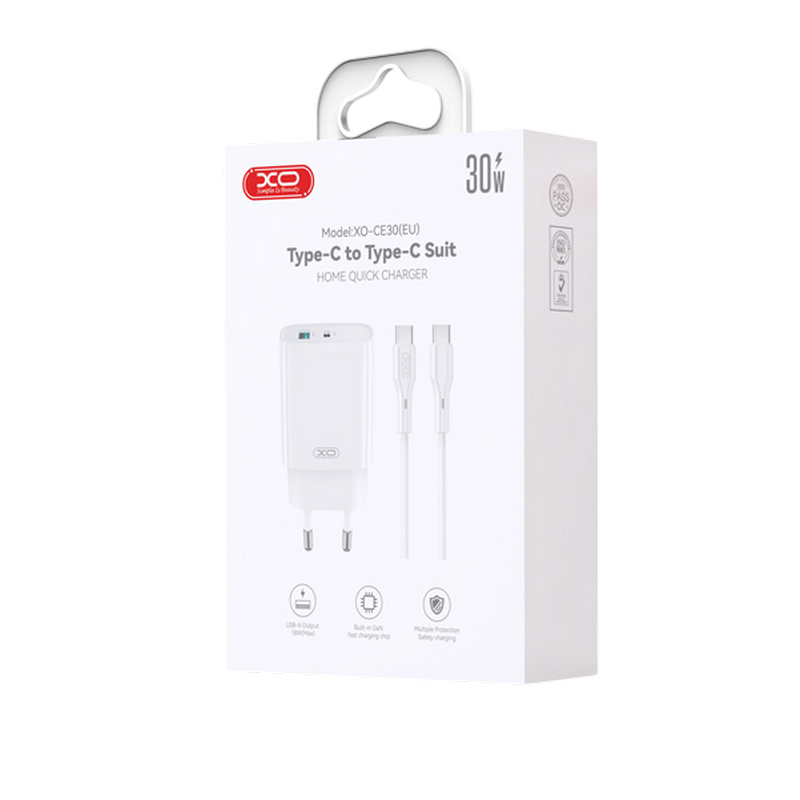 Încărcător XO CE30 Alb