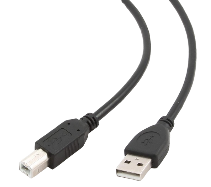 Cable USB, AM/BM,  1.0 m, USB2.0  Cablexpert, CCP-USB2-AMBM-1M