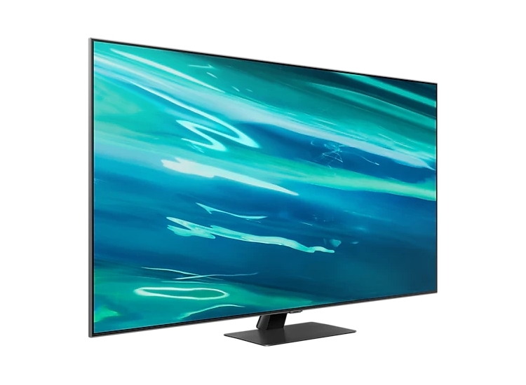 55" Televizor LED SMART Samsung QE55Q80AAUXUA, 3840 x 2160, Tizen, Negru