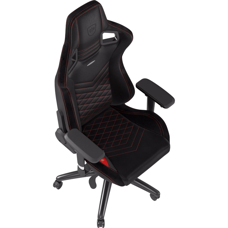 Игровое кресло Noblechairs Epic, Искусственная кожа, Черный/Красный