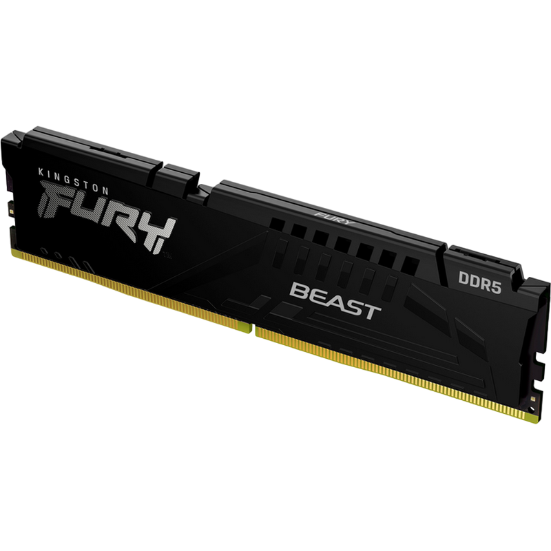 Оперативная память Kingston FURY Beast, DDR5 SDRAM, 6400 МГц, 16Гб, KF564C32BB-16