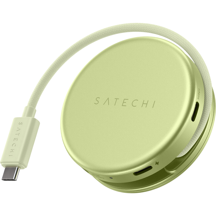 Многопортовый адаптер satechi onthego 5-in-1 multiport, зелёный Thumbnail 7