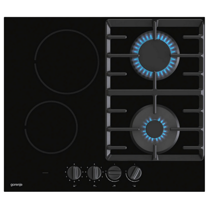 Plită incorporabilă mixtă Gorenje GCE691BSC Negru