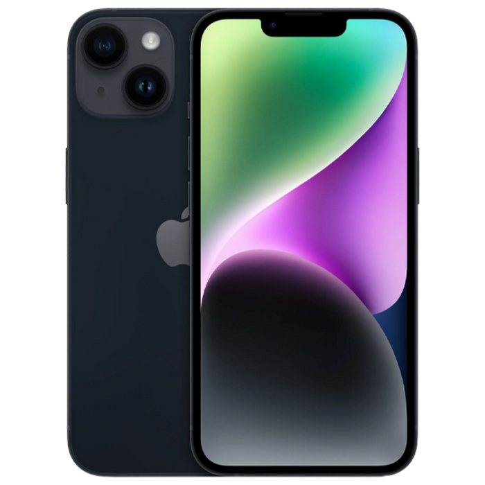 Смартфон Apple iPhone 14, 128Гб/6Гб, Midnight